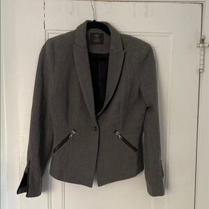 Women's Gray Blazer Jacket